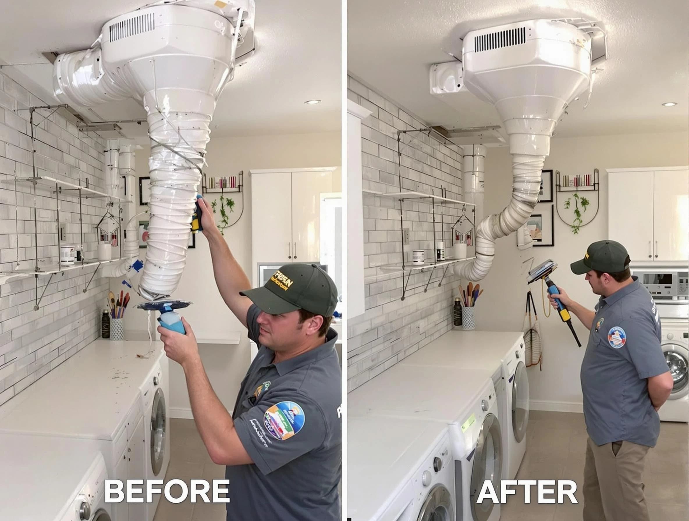 Professional dryer exhaust vent cleaning by Argo Dryer Vent Cleaning in Argo