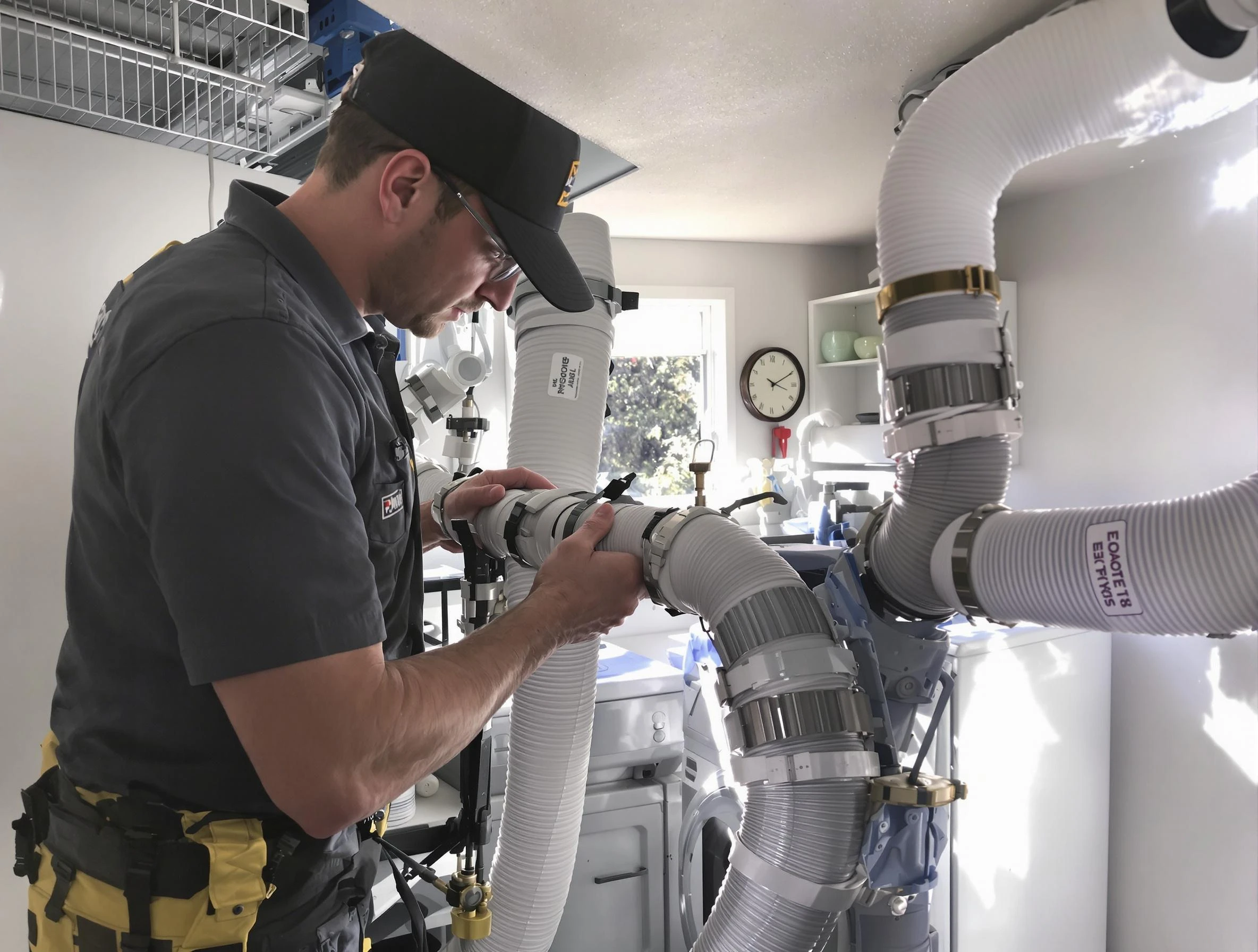 Dryer Vent Hose Installation in Argo