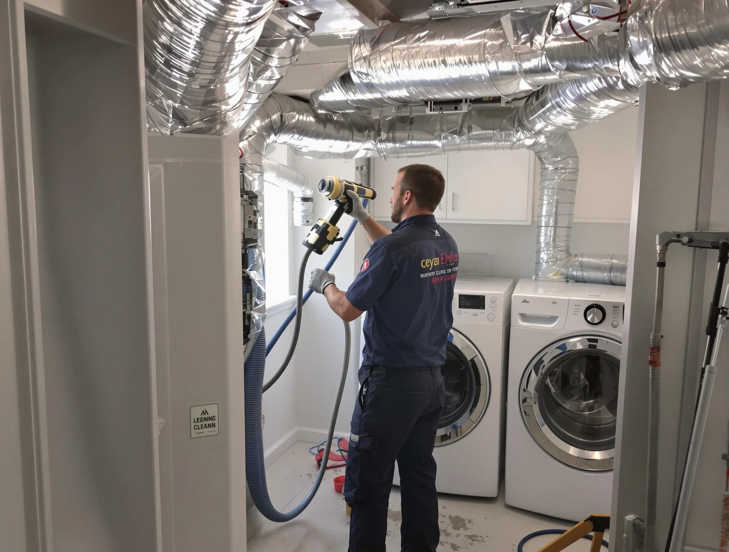 Argo Dryer Vent Cleaning specialist using advanced equipment for thorough duct cleaning in Argo